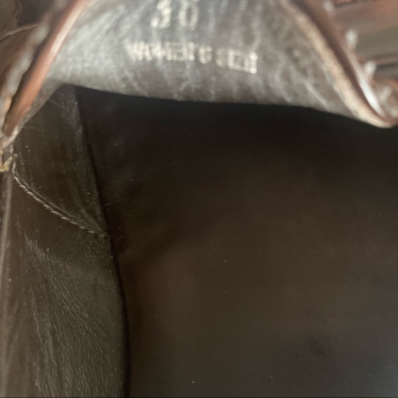 TOD’S Women’s Leather Penny Loafers Sz 38|7 - Picture 14 of 14